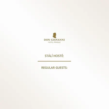 Hotel Don Giovanni - Great Of The World Prague